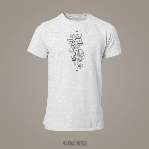 Minimal Maya T-shirt - Serpent Head