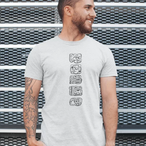Minimal Maya T-shirt - Maya Stelae