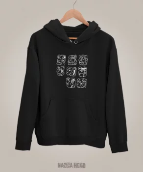 Minimal Maya Hoodie - Maya Stelae