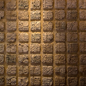 Mayan Glyph Writing