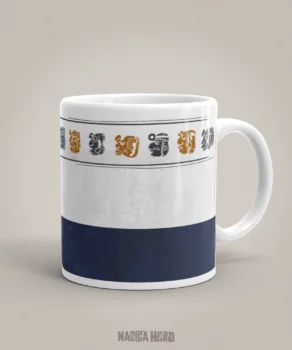 Minimal Maya Mug - Maya Heads