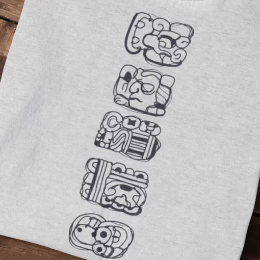 Minimal Maya T-shirt - Maya Stelae