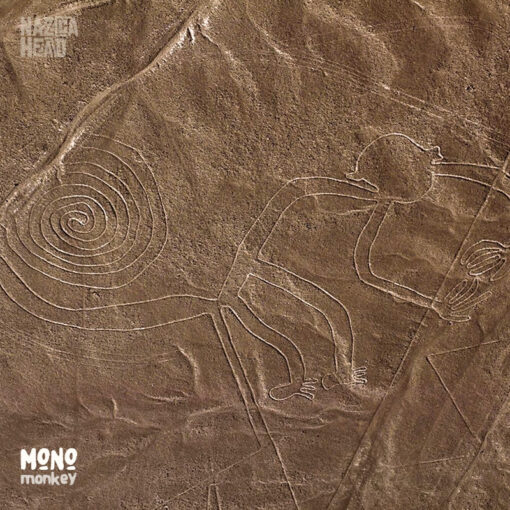 Nazca Line Mono Monkey